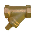 Brass Y-Type Check Valve - BSPP Threaded PN35/PN25 for unidirectional flow in plumbing systems
