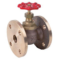 Bronze Globe Valve - Flanged PN16 with Handwheel for precise flow control in piping systems