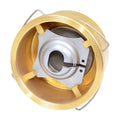 Bronze Wafer Spring Check Valve - PN52 PN16/25/40 Compact interior view showing the spring and closure mechanism.