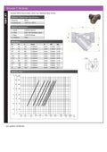 Bronze Y Strainer PN16 Screwed BSPP Stainless Steel Screen specifications and performance chart.