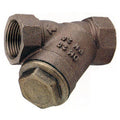 Bronze Y Strainer PN16 Screwed BSPP Stainless Steel Screen for pipeline protection and filtration.