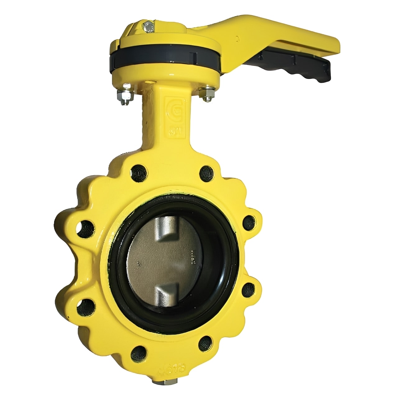 BSI Gas Approved Lugged Butterfly Valve PN16 - Stainless Disc for gas service applications.