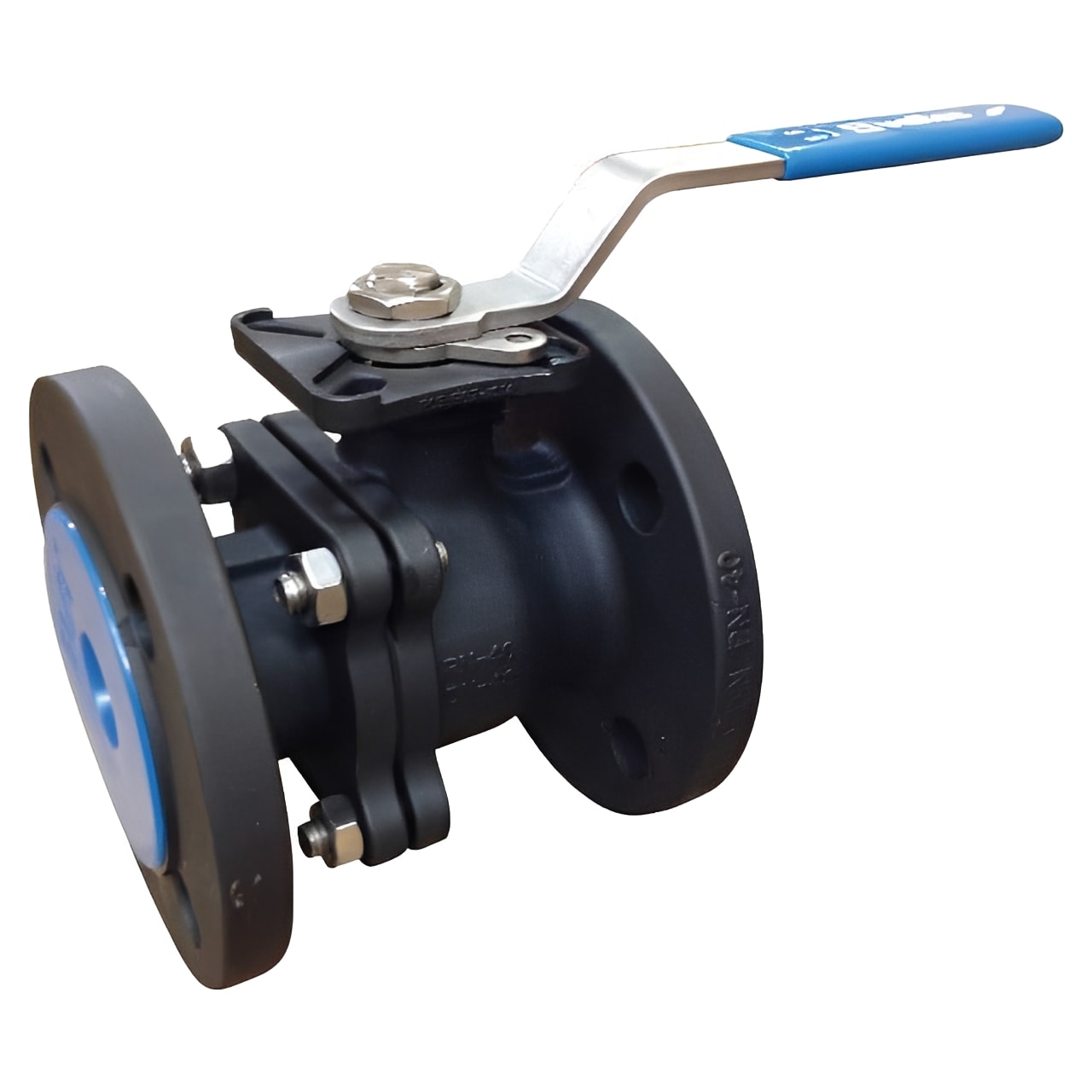 Carbon Steel Ball Valve - Flanged PN16 ISO Top Mounting Pad for medium-pressure liquid systems