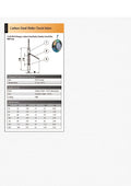 Carbon Steel Wafer Type Check Valve PN16 - NBR Seat specifications and dimensions chart.