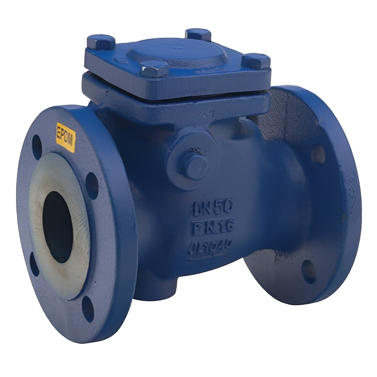 Cast Iron Flanged PN16 Check Valve with Stainless Steel Seat for reliable backflow prevention and durability.