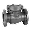 Cast Iron Flanged PN6 Check Valve - Brass Seat/Disc for reliable fluid flow and backflow prevention.