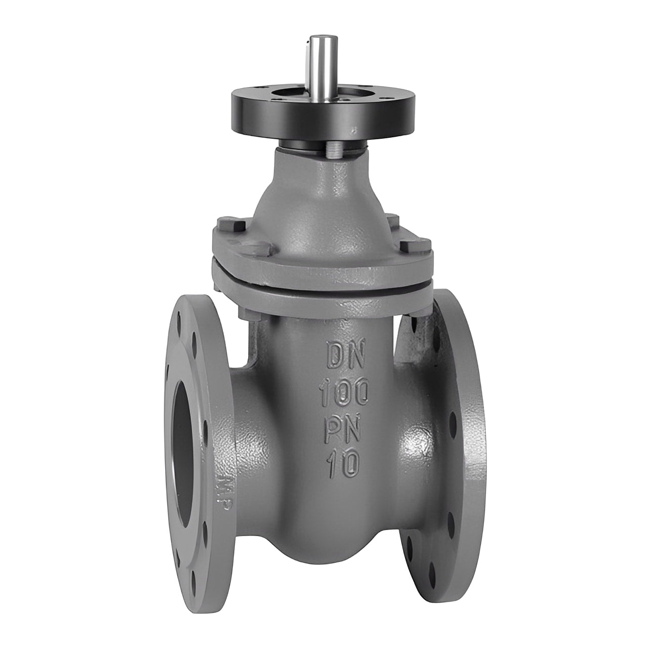 Cast Iron Gate Valve - Flanged PN16 Bronze Seat Mounting Flange