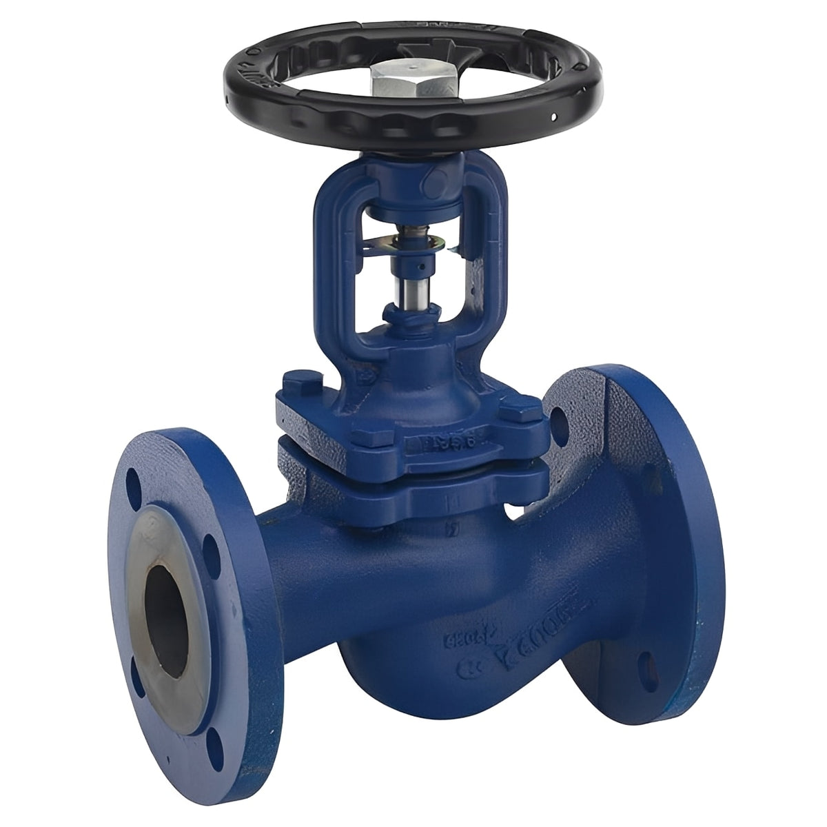 Cast Iron Bellow Seal Globe Valve - Flanged PN16 for superior leakage control and reliability in industrial applications.