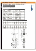 Cast Iron Lugged Knife Gate Valve PN16 Unidirectional specifications and overview image.