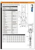 Cast Iron Knife Gate Valve PN10 - Lugged Double Acting Actuator technical specifications and diagram image