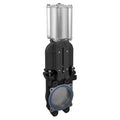 Cast Iron Knife Gate Valve PN10 Agri Pneumatic Double Acting for automated control in agriculture and industry.