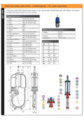 Cast Iron Knife Gate Valve - Lever Operated Agri ANSI 150 technical specifications and diagram