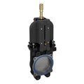 Cast Iron Unidirectional Knife Gate Valve - Lever PN10 Agri showcasing robust cast iron design and stainless steel blade.