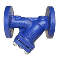 Cast Steel Flanged ANSI 150 Strainer - 40 Mesh Screen for efficient removal of solid particles in piping systems.