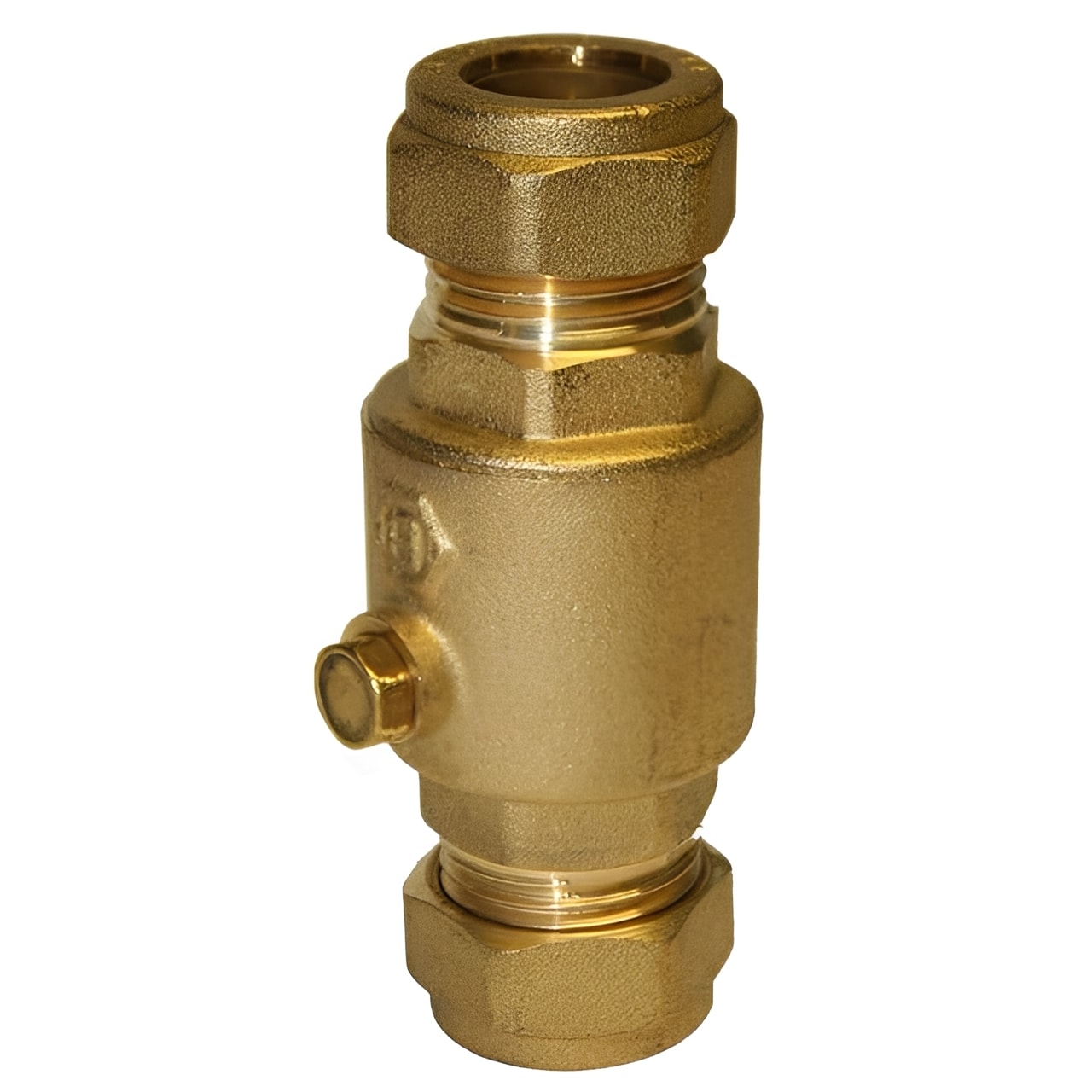 CR Brass Single Check Valve Compression Ends - WRAS Approved