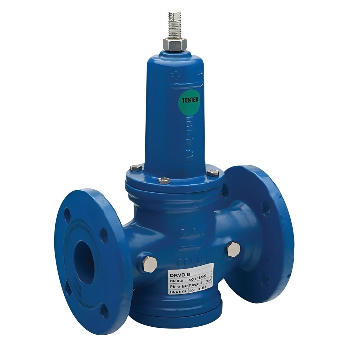 Ductile Iron Pressure Reducing Valve PN16 Flanged - 16 Bar for high-pressure water distribution.