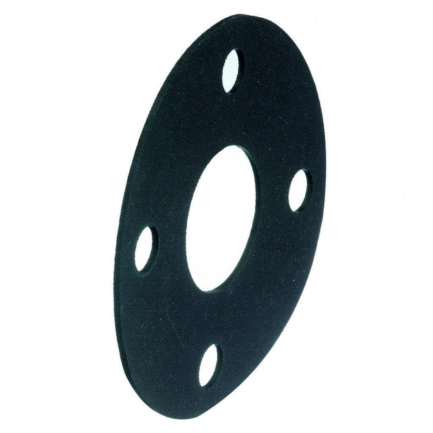 EPDM Full Face Gasket - ASA 150 Imperial, black gasket with holes for full faced flange applications.