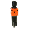 Filter Regulator with Semi-Automatic Drain - 8 Bar BSPP for efficient compressed air treatment and protection.