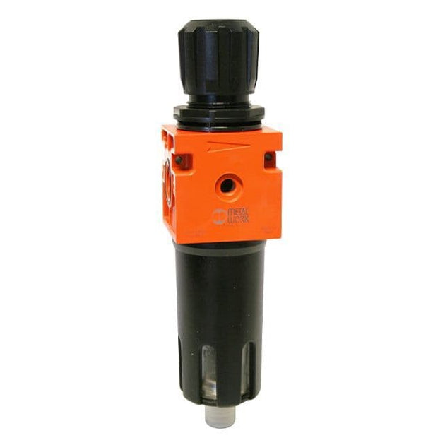 Filter Regulator with Semi-Automatic Drain - 8 Bar BSPP for efficient compressed air treatment and protection.