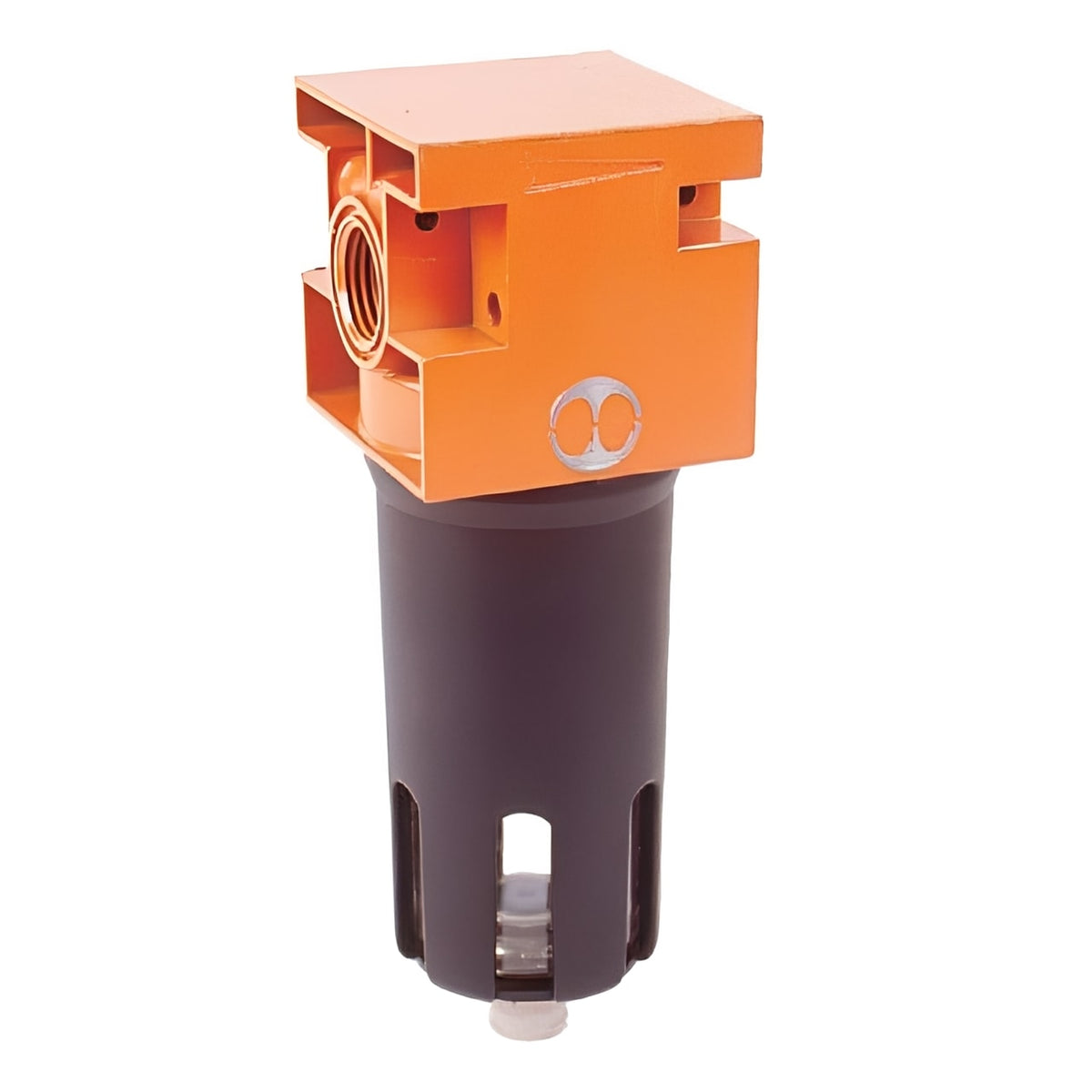 Compressed Air Filter - Semi-Automatic Drain 20 Micron BSPP for efficient moisture management and filtration.