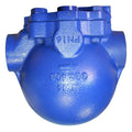 Float Steam Trap - Screwed BSPP Ductile Iron 16 Bar, blue ductile iron construction, reliable float mechanism.