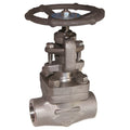 Forged Stainless Steel Globe Valve Class 800 BSPT Screwed with robust design for high-pressure applications.