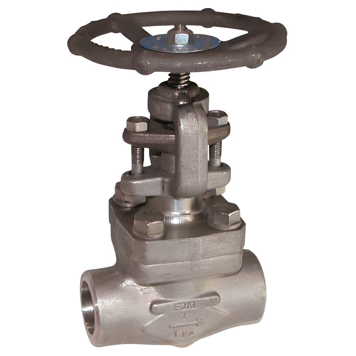 Forged Stainless Steel Globe Valve Class 800 BSPT Screwed with robust design for high-pressure applications.
