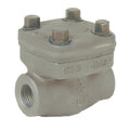 Forged Stainless Steel Lift Check Valve - BSPT Screwed CL800, robust non-return valve for industrial use.