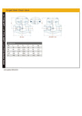 Forged Steel Check Valve - Socket Weld 136.2 Bar API 602 technical drawing and dimensions chart