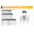 Forged Steel Piston Check Valve - Flanged ANSI 150 specifications and details with diagram.