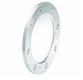 GALVANISED MILD STEEL BACKING RING - NP10/16, suitable for connecting pipe lengths along flanges.