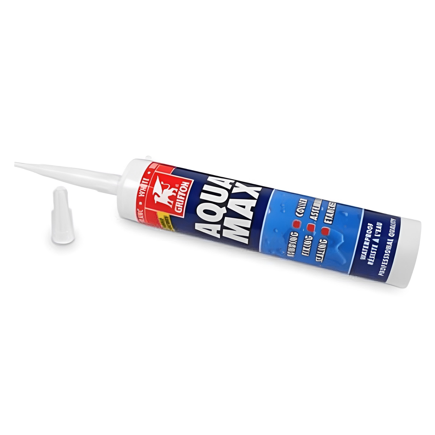 Griffon Aqua-Max Pool Sealant - For Pools and Ponds tube with nozzle for waterproof seal applications.
