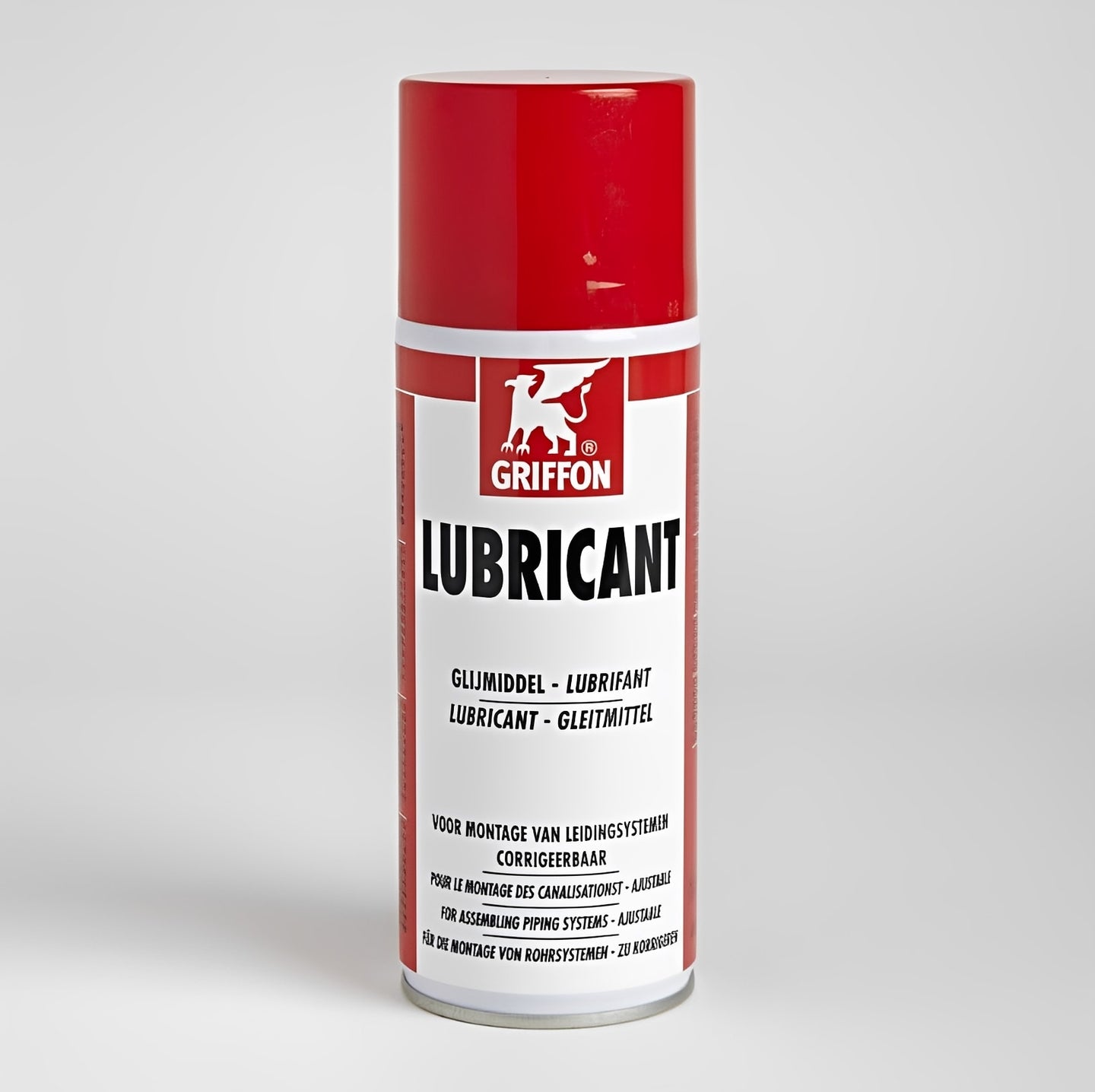 Griffon Spray Lubricant 400ml for Rubber Sleeve Connections in a spray can.