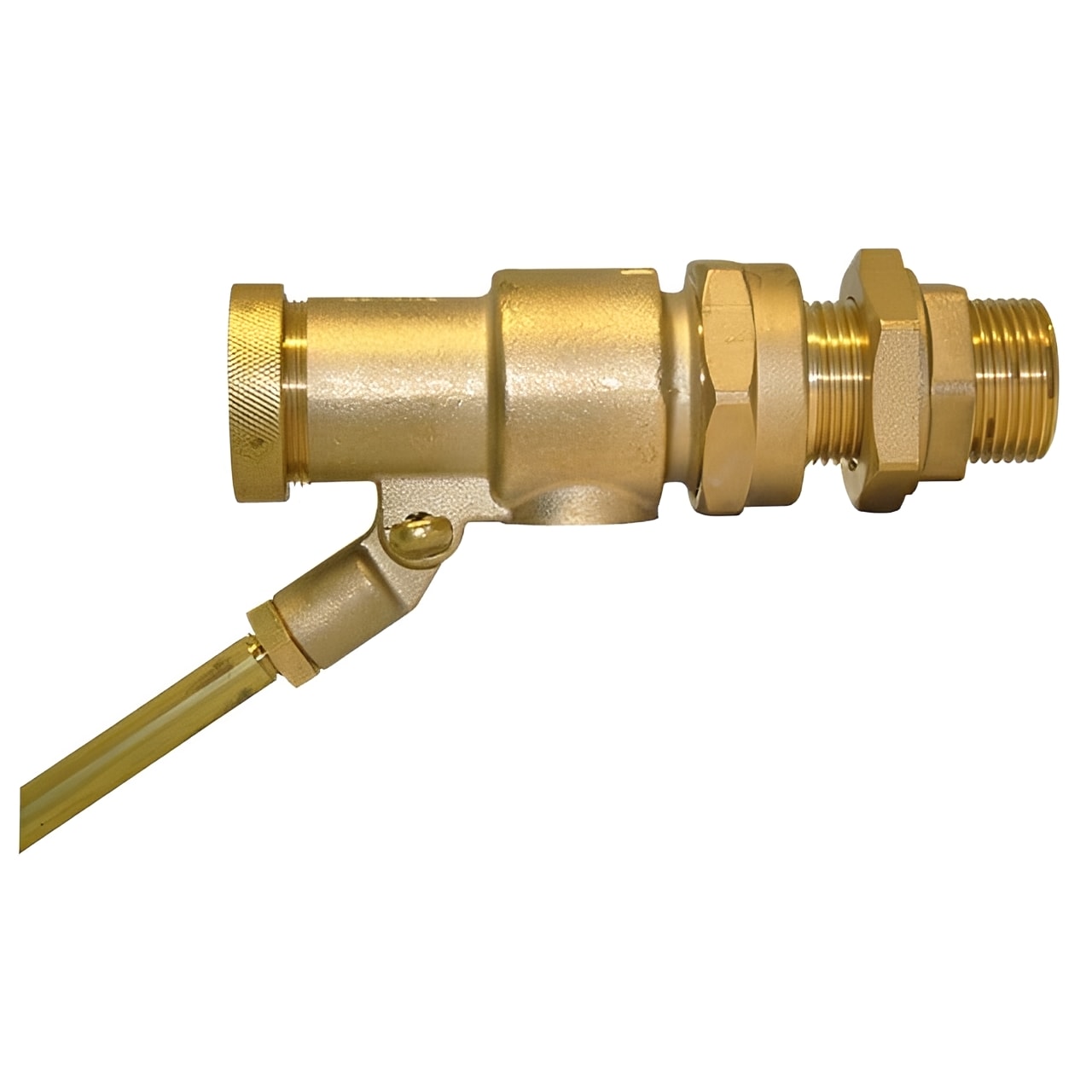 Gunmetal Equilibrium Float Valve for Water Systems, designed for balanced pressure operation and stability.
