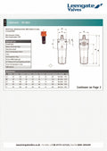 Oil Mist Lubricator for Compressed Air - BSPP Threaded specifications and design details.