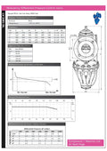 DL Modulating Differential Pressure Control Valve PN16 Cast Iron specifications and performance chart
