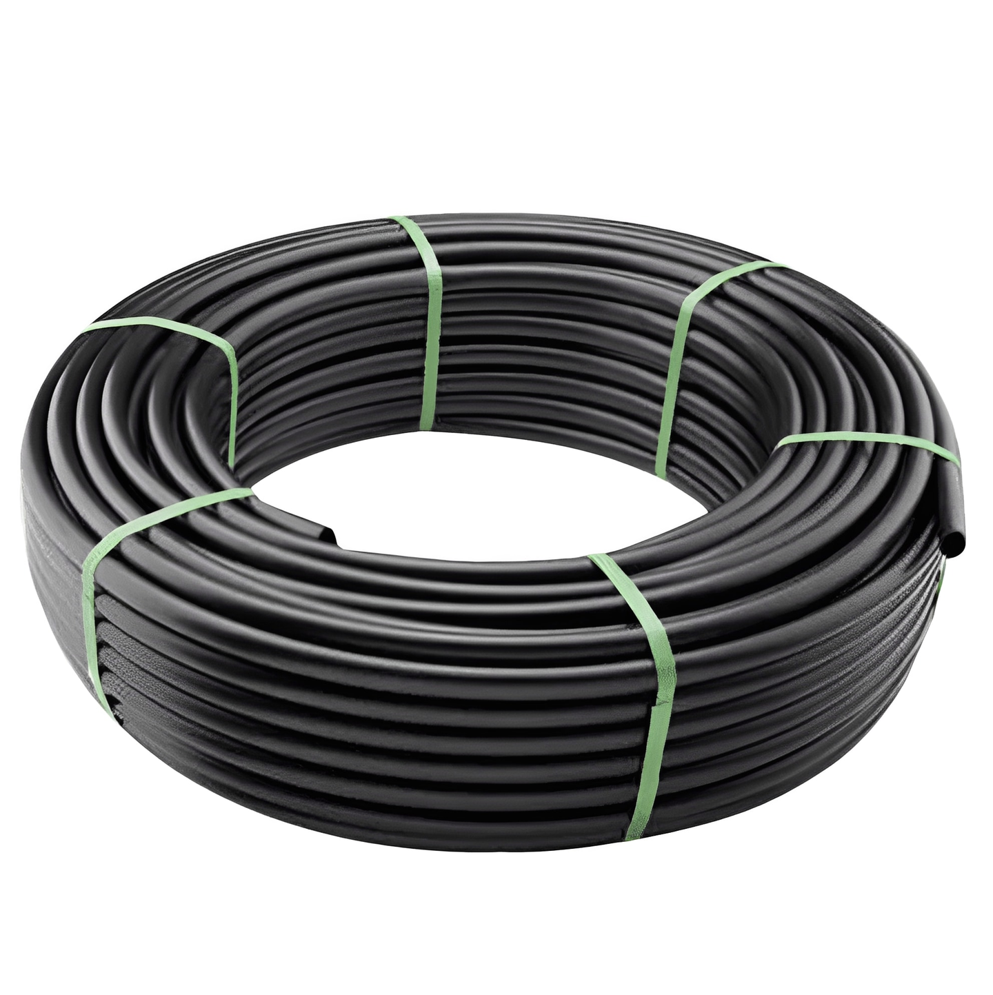 Polyethylene Pipe Coils - PE80 & PE100 Water and Gas Pipe displayed in a coiled roll for distribution networks.
