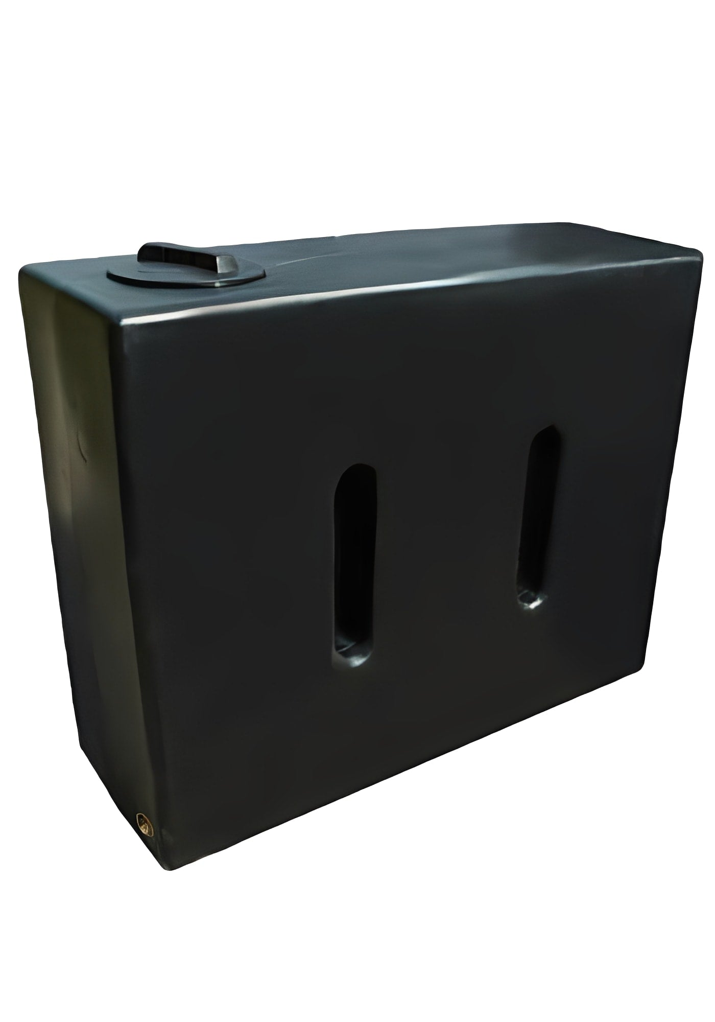 Potable Water Tank 500 Litre V1 designed for safe storage of drinking water in a slimline black container.