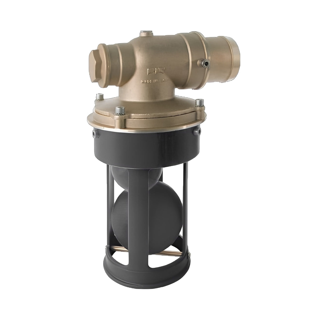 Brass Primary Shut-off Valve for Vacuum Tankers - 3 Bar for reliable overfill protection in suction operations.