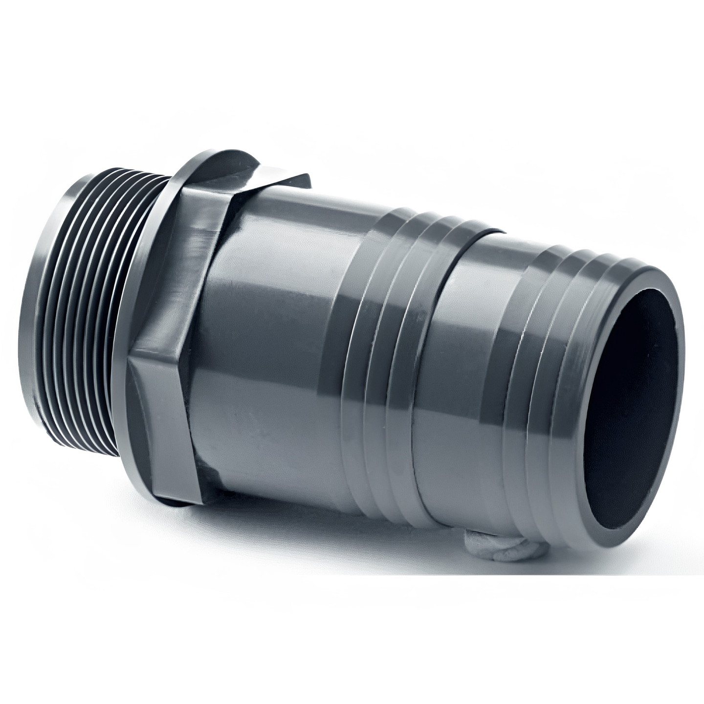 PVC Hose Adaptor - Male BSP x Inch Hose Tail Imperial for plumbing and fluid management systems