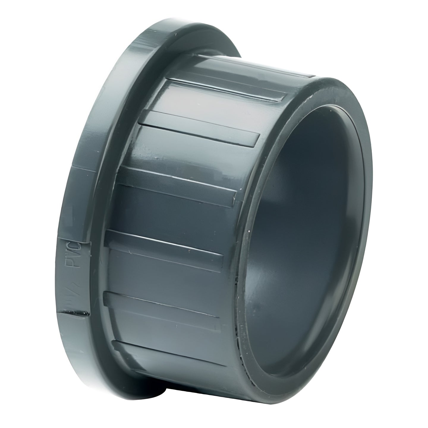 Metric Ball Valve End Plain - PVC Pipe Fitting designed for secure connections in PVC systems.
