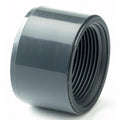 PVC-U Reducing Bush - Metric Plain to BSP Threaded, durable pipe fitting component for secure connections.