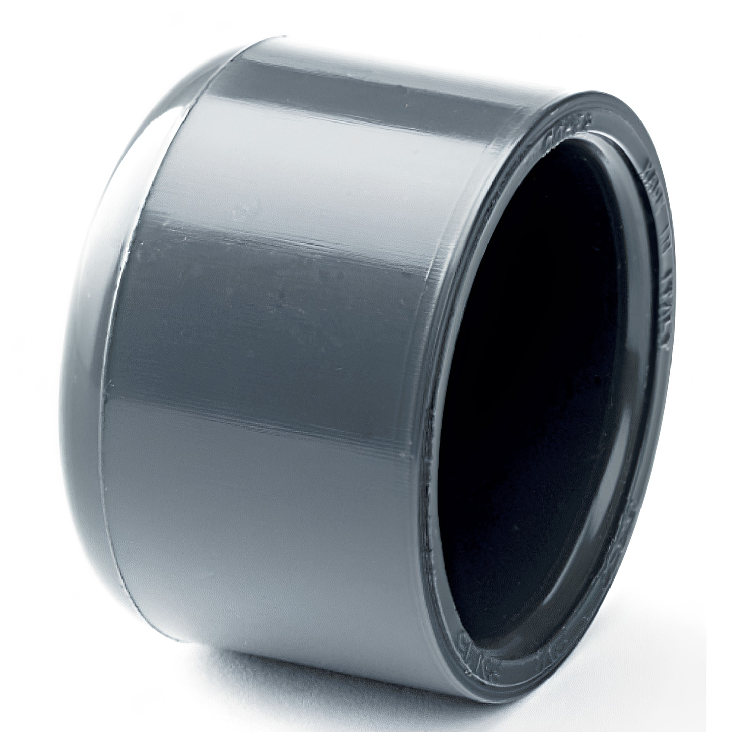 PVC-U Plain Imperial Pipe Cap - WRAS Approved for secure sealing of PVC pressure pipes.