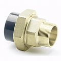 PVC-U Composite Union - Male Brass Threaded to Imperial Plain for secure plumbing connections.