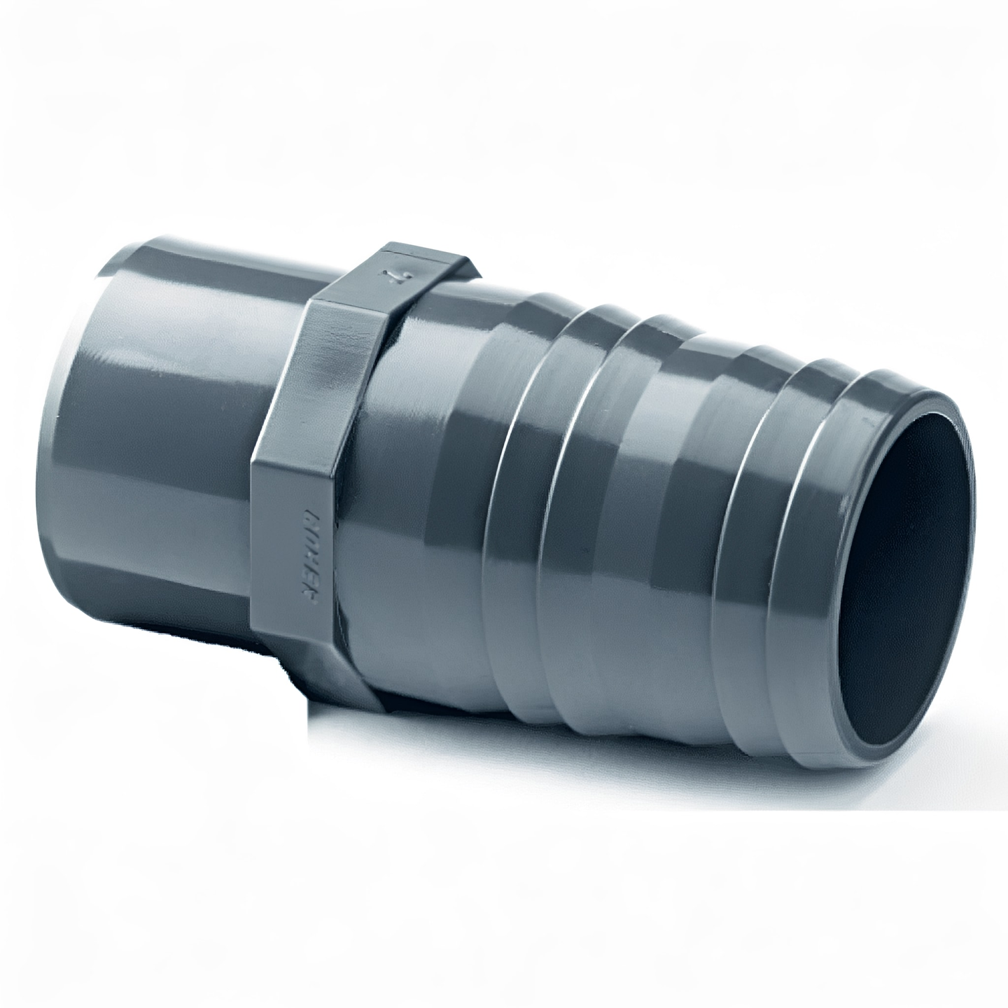 PVC-U Imperial Hose Adaptor - Male Spigot x mm Hose Tail connector for pipes and hoses.
