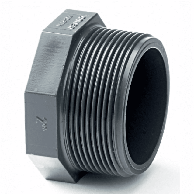 PVC-U Imperial Threaded Plug - WRAS Approved Potable Water
