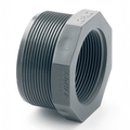 PVC-U Threaded Reducing Bush - Short Pattern Imperial for plumbing and industrial applications.