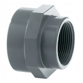 PVC-U Imperial Threaded Reducing Socket - Female BSP for connecting male-threaded pipes in pressurized systems.