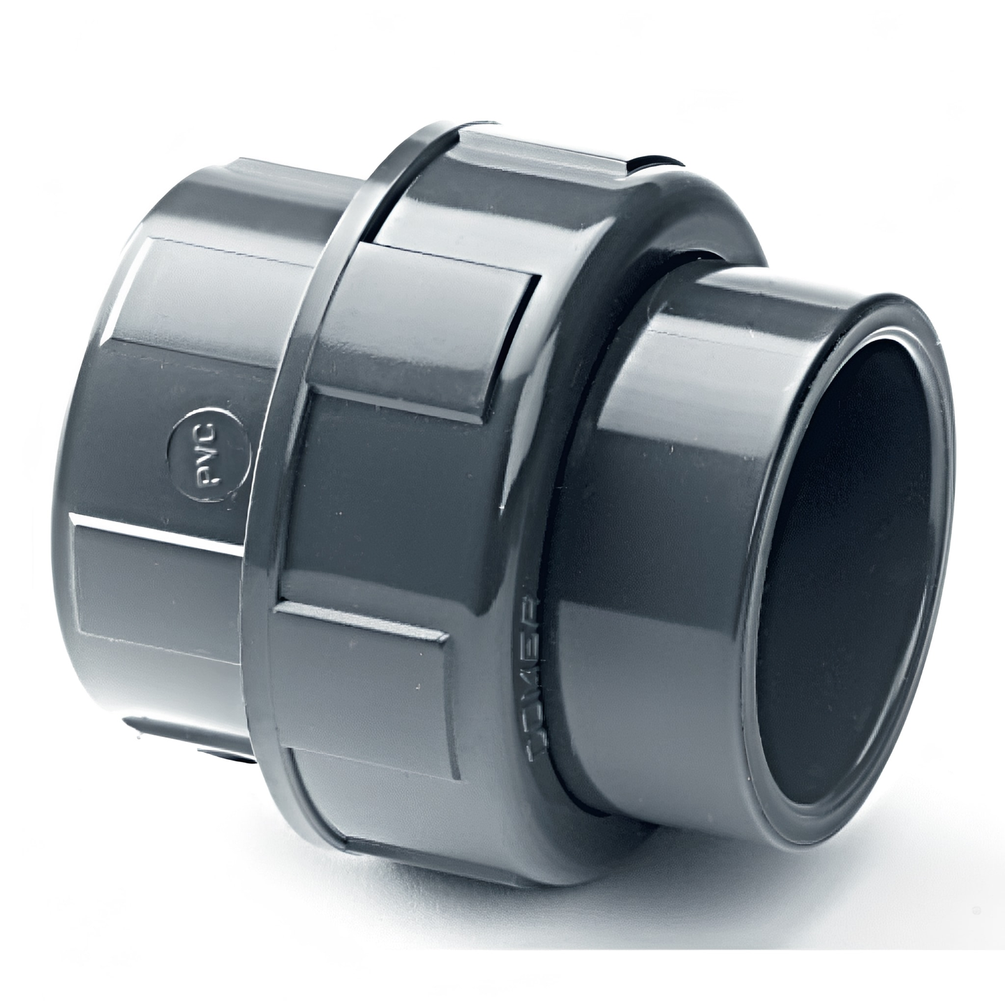 PVC-U Imperial Plain Union - WRAS Approved Pipe Fitting for connecting PVC pipes in water systems.