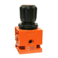 Piston-Operated Air Pressure Regulator - 0-8 Bar High Flow, piston design for stable pressure control.